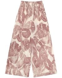 Alysi - Elastic-Waistband Trousers - Lyst