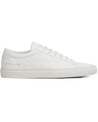 Common Projects - Leather Lace-Up Sneakers - Lyst