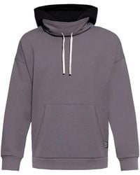 EA7 - Graphic-Print Hoodie - Lyst