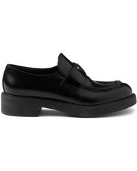 Prada - Leather Loafers - Lyst
