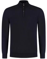 Marco Pescarolo - Half-Zip Knitted Sweater - Lyst