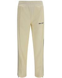 Palm Angels - Logo-Print Side-Stripe Track Pants - Lyst