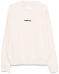 Jil Sander - Relaxed-Fit Sweatshirt With Design - Lyst