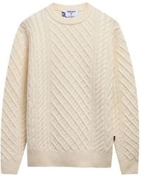 Sebago - Flemish Irish Pullover Mit Zopfmuster - Lyst
