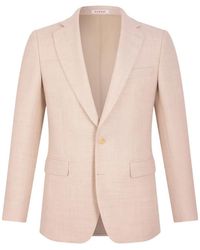 Fursac - Single-Breasted Wool Blazer - Lyst