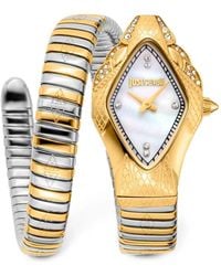 Just Cavalli - Ferocious Snake 22Mm Watch - Lyst