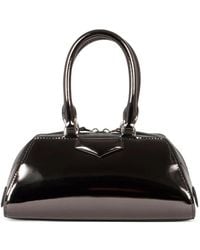 Givenchy - Mini Antigona East-West Metallic Leather Clutch Bag - Lyst
