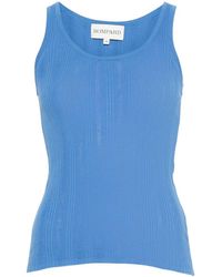 Bompard - Ribbed Tank Top - Lyst