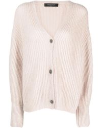 Fabiana Filippi - Cardigan Aus Geripptem Strick - Lyst
