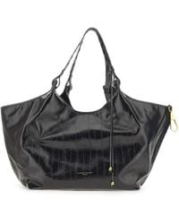 Gianni Chiarini - Large Dua Striped-Effect Shoulder Bag - Lyst
