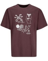 Brain Dead - Camiseta con estampado Ancient Knowledge - Lyst