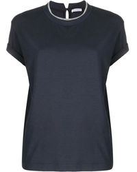Brunello Cucinelli - Cotton T-Shirt - Lyst
