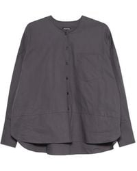 Susanne Bommer - Button-Up Long-Sleeve Blouse - Lyst