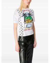 Marine Serre - T-Shirt Con Stampa - Lyst