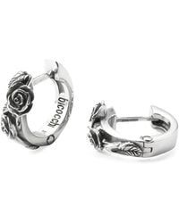 Emanuele Bicocchi - Rose Hoop Earrings - Lyst