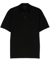 Brioni - Logo-embroidered Cotton Polo Shirt - Lyst
