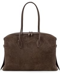 Yuzefi - Large Brioche Suede Tote Bag - Lyst