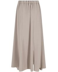 MEIMEIJ - Elasticated Panelled Midi Skirt - Lyst