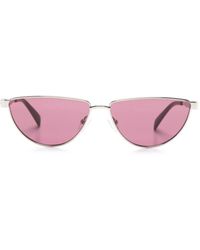 Alexander McQueen - 0456s Geometric-frame Sunglasses - Lyst