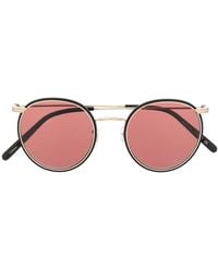 Oliver Peoples - Casson Round-Frame Sunglasses - Lyst