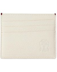 Brunello Cucinelli - Logo-Debossed Cardholder - Lyst