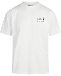 MC2 Saint Barth - Off- Arnott Cotton T-Shirt With Bollicine-Print - Lyst