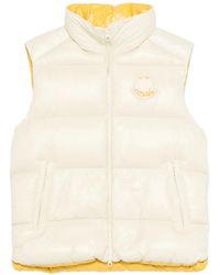 Moncler - Quilted Logo Vest Lipsi - Lyst