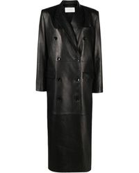 Magda Butrym - Double-breasted Long Coat - Lyst