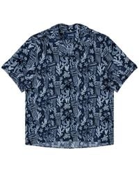 Vilebrequin - Marine-Print Linen Shirt - Lyst