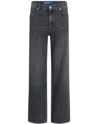 Karl Lagerfeld - ミッドライズ ストレートジーンズ - Lyst