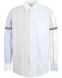 Thom Browne - Funmix Cotton Oxford Shirt - Lyst