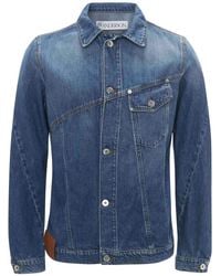 JW Anderson - Twisted Jeansjacke - Lyst