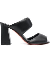 Santoni - Cactus Muiltjes Met Open Neus - Lyst