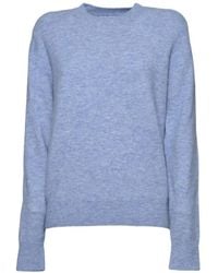 MC2 Saint Barth - Logo-Embroidered Ribbed-Trim Sweater - Lyst