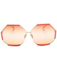 Linda Farrow - Margot Oversize-frame Sunglasses - Lyst