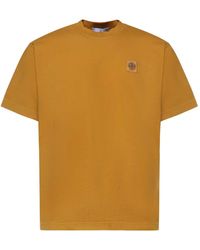 Stone Island - 2100030 Combed Organic Cotton Jersey T-Shirt - Lyst