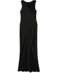 Saks Potts Sno Midi Dress in Black | Lyst