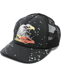 Amiri - Trucker Mesh-Baseballkappe mit Adler-Print - Lyst