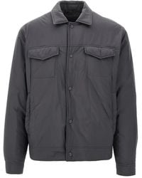 Herno - Padded Shirt Jacket - Lyst