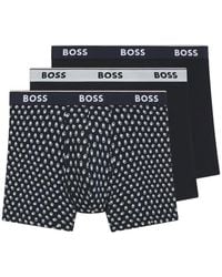 BOSS - Logo-Waistband Boxers (Set Of Three) - Lyst
