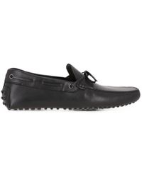 Tod's - Bow-Detail Leather Loafers - Lyst