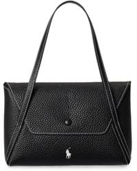 Polo Ralph Lauren - Polo Play Leather Shoulder Bag - Lyst