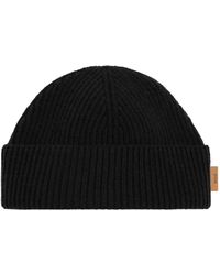 Ami Paris - Leather-Label Wool Beanie - Lyst