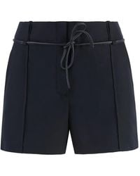 Yves Salomon - High-Waist Shorts - Lyst