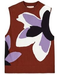 Plan C - Top Mit Print - Lyst