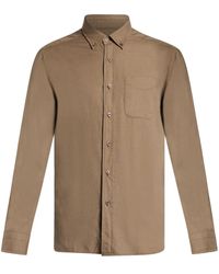 Tom Ford - Camicia Button-Down Con Taschino - Lyst
