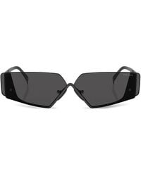 Prada - Geometric-Frame Sunglasses - Lyst