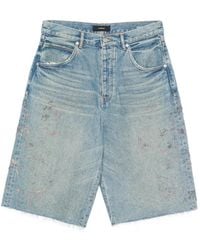 Purple Brand - P070 Frayed Shorts - Lyst