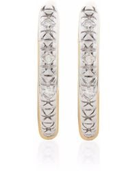 Monica Vinader - Riva Mini Huggie Earrings - Lyst