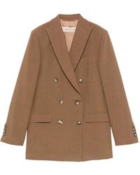 Blanca Vita - Blazer À Boutonnière Croisée - Lyst